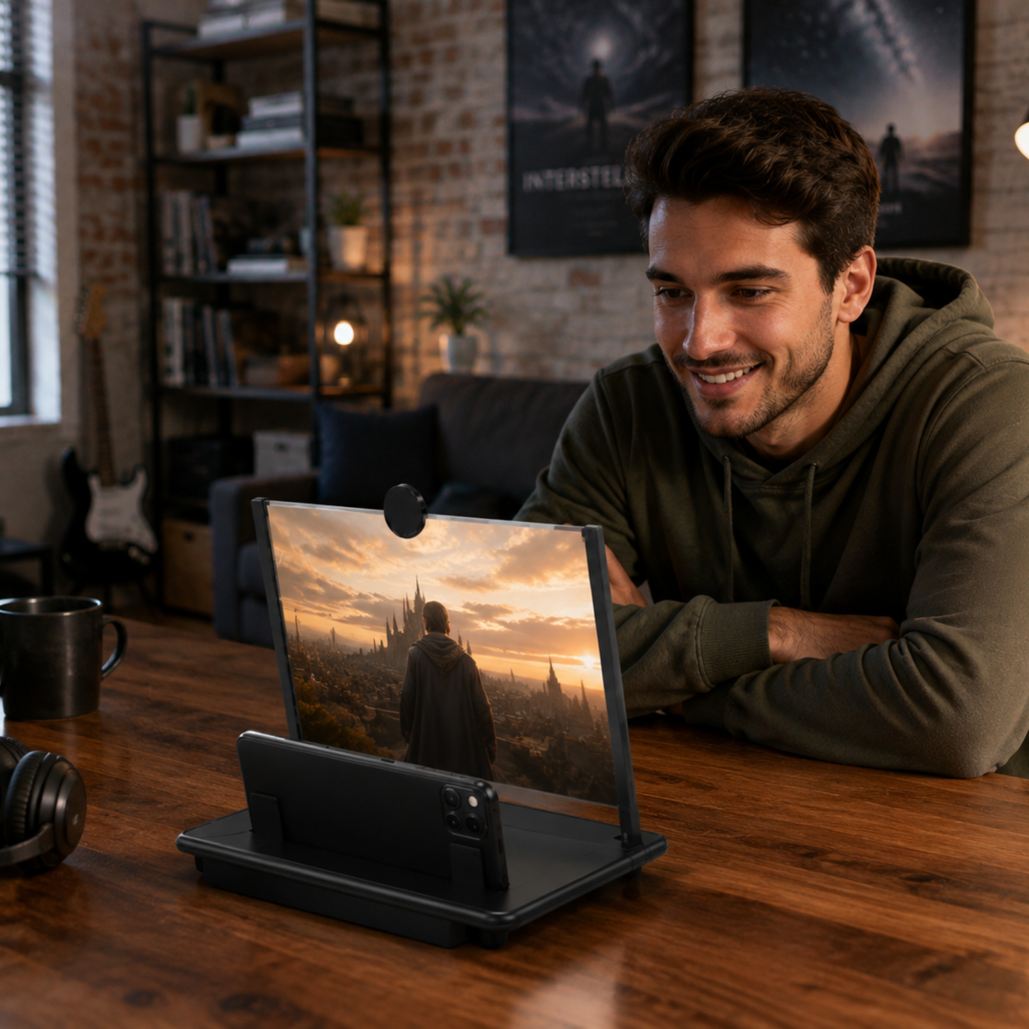 Phone Screen Magnifier 3D HD